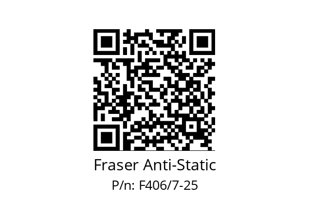   Fraser Anti-Static F406/7-25