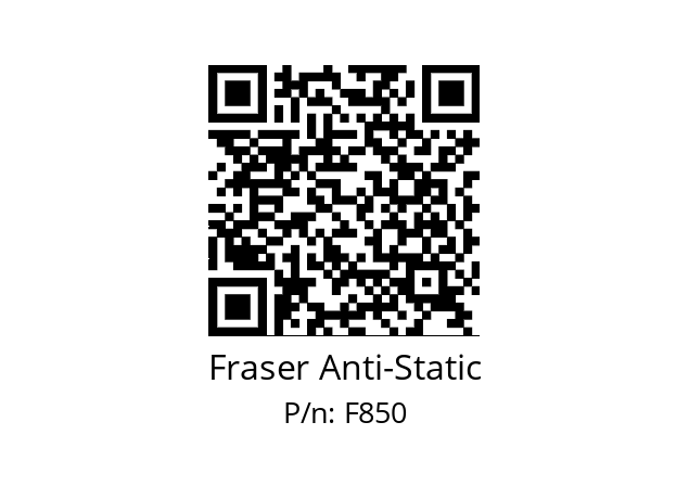   Fraser Anti-Static F850