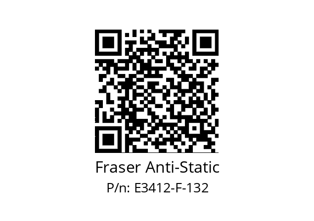   Fraser Anti-Static E3412-F-132