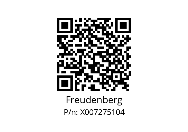   Freudenberg X007275104