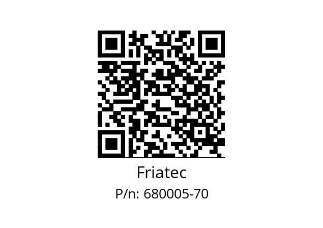   Friatec 680005-70