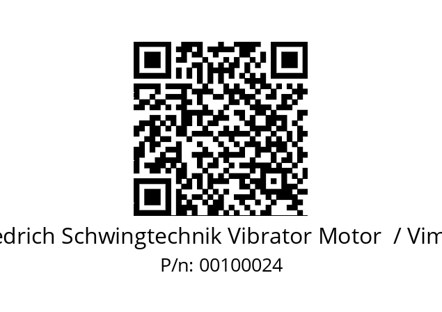   Friedrich Schwingtechnik Vibrator Motor  / Vimarc 00100024