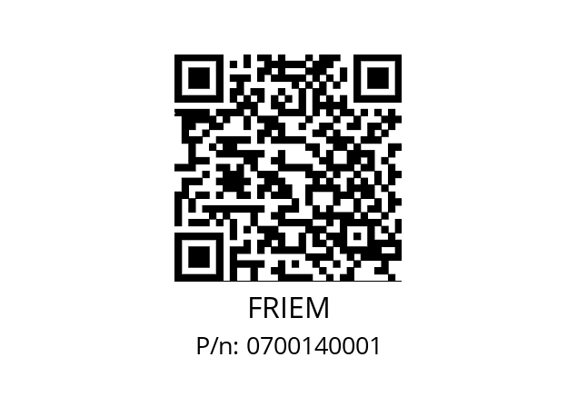   FRIEM 0700140001