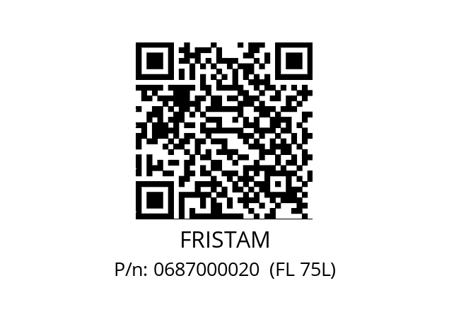   FRISTAM 0687000020  (FL 75L)