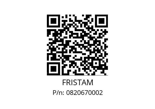   FRISTAM 0820670002