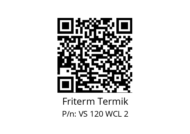   Friterm Termik VS 120 WCL 2