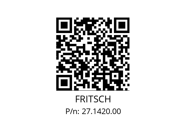   FRITSCH 27.1420.00