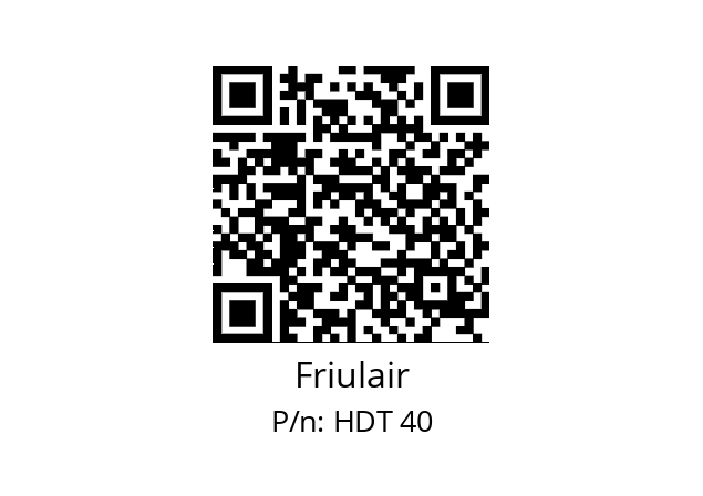   Friulair HDT 40