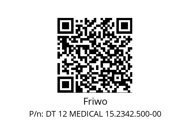   Friwo DT 12 MEDICAL 15.2342.500-00