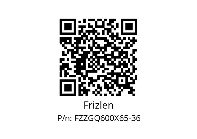   Frizlen FZZGQ600X65-36