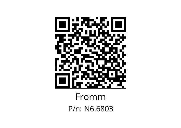   Fromm N6.6803