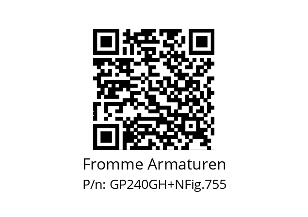   Fromme Armaturen GP240GH+NFig.755