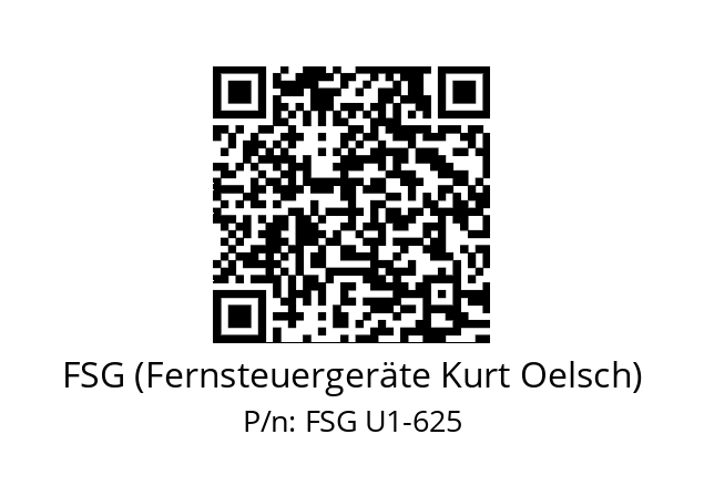   FSG (Fernsteuergeräte Kurt Oelsch) FSG U1-625