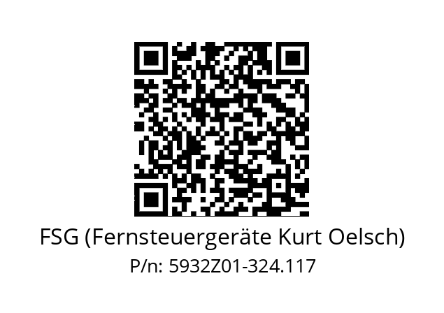 Wegsensor  FSG (Fernsteuergeräte Kurt Oelsch) 5932Z01-324.117