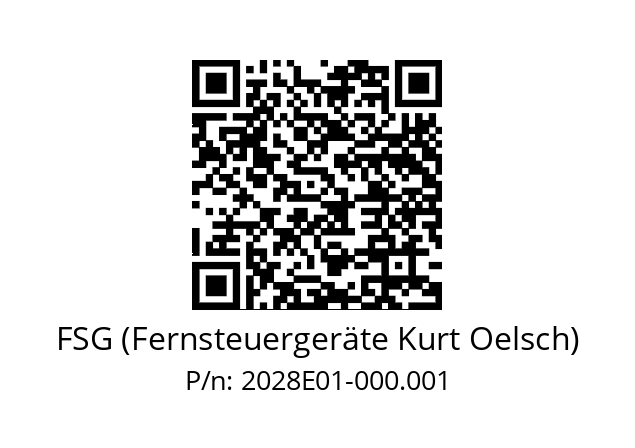   FSG (Fernsteuergeräte Kurt Oelsch) 2028E01-000.001