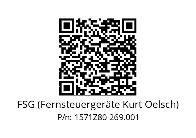   FSG (Fernsteuergeräte Kurt Oelsch) 1571Z80-269.001