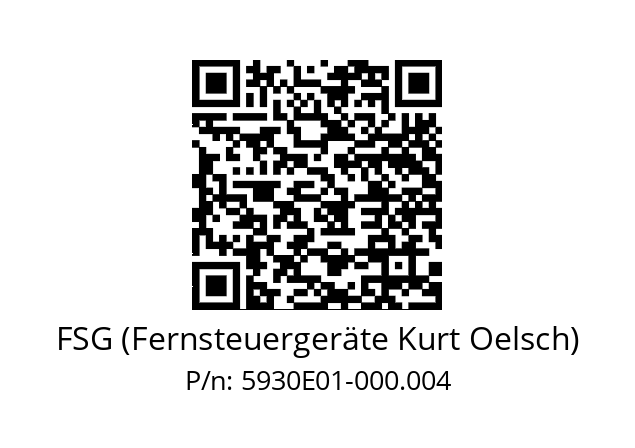   FSG (Fernsteuergeräte Kurt Oelsch) 5930E01-000.004