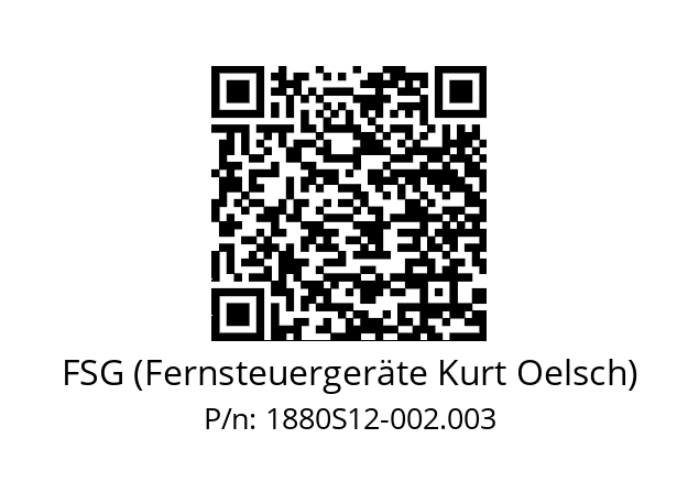   FSG (Fernsteuergeräte Kurt Oelsch) 1880S12-002.003