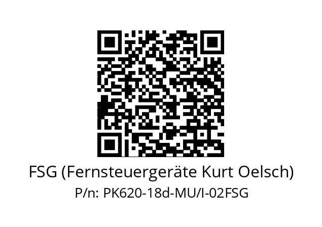   FSG (Fernsteuergeräte Kurt Oelsch) PK620-18d-MU/I-02FSG