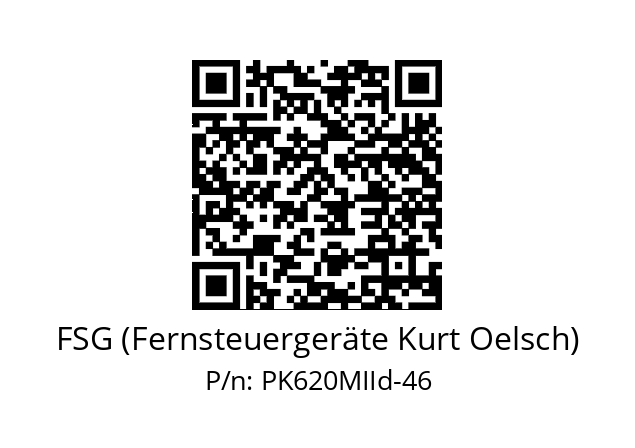   FSG (Fernsteuergeräte Kurt Oelsch) PK620MIId-46