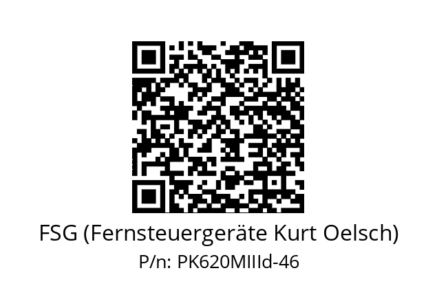   FSG (Fernsteuergeräte Kurt Oelsch) PK620MIIId-46