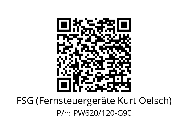   FSG (Fernsteuergeräte Kurt Oelsch) PW620/120-G90