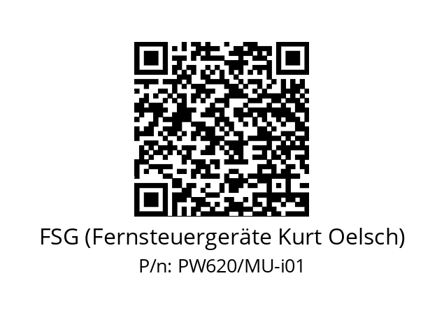   FSG (Fernsteuergeräte Kurt Oelsch) PW620/MU-i01