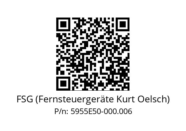   FSG (Fernsteuergeräte Kurt Oelsch) 5955E50-000.006