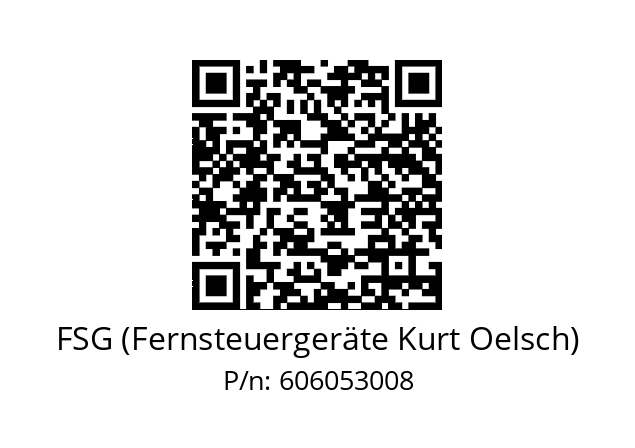   FSG (Fernsteuergeräte Kurt Oelsch) 606053008