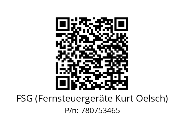   FSG (Fernsteuergeräte Kurt Oelsch) 780753465