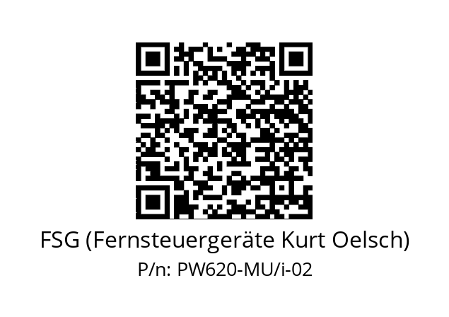   FSG (Fernsteuergeräte Kurt Oelsch) PW620-MU/i-02