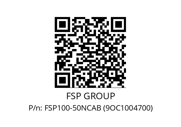   FSP GROUP FSP100-50NCAB (9OC1004700)