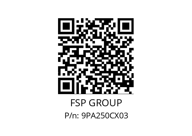   FSP GROUP 9PA250CX03