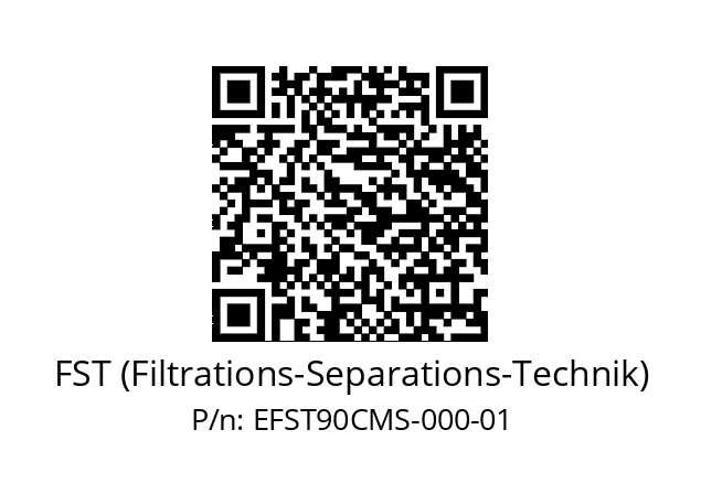   FST (Filtrations-Separations-Technik) EFST90CMS-000-01