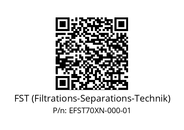   FST (Filtrations-Separations-Technik) EFST70XN-000-01