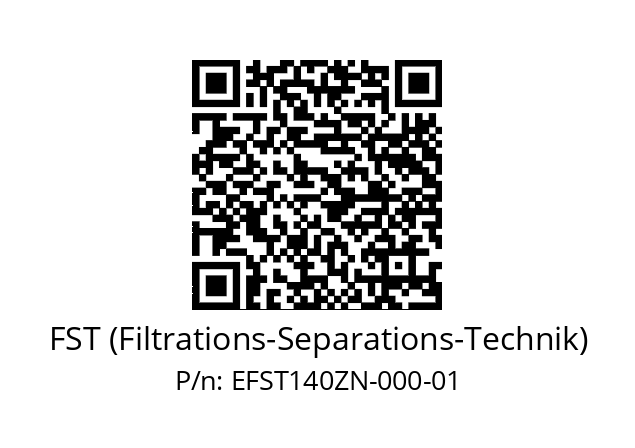   FST (Filtrations-Separations-Technik) EFST140ZN-000-01