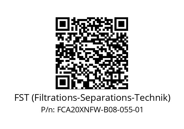   FST (Filtrations-Separations-Technik) FCA20XNFW-B08-055-01