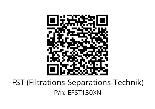   FST (Filtrations-Separations-Technik) EFST130XN