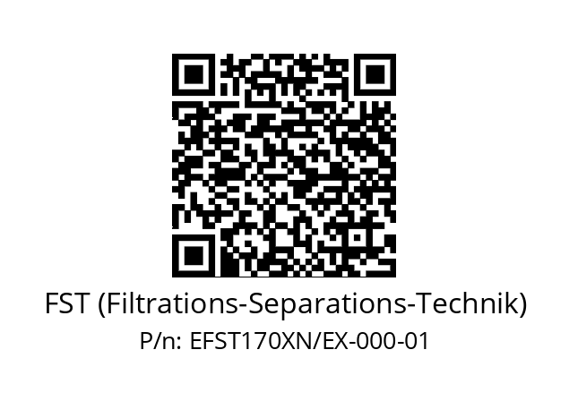   FST (Filtrations-Separations-Technik) EFST170XN/EX-000-01