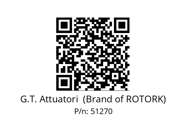   G.T. Attuatori  (Brand of ROTORK) 51270