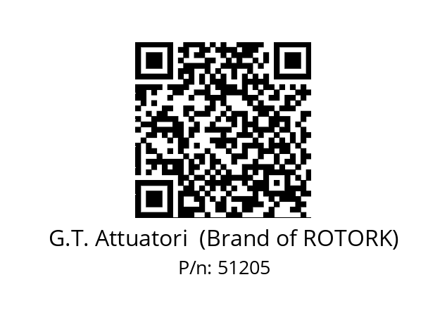   G.T. Attuatori  (Brand of ROTORK) 51205