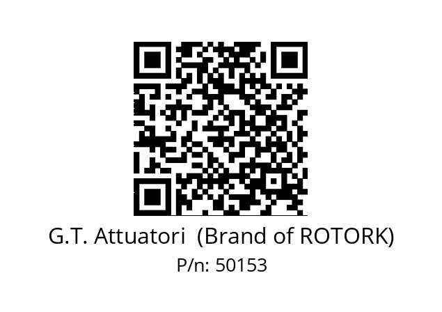   G.T. Attuatori  (Brand of ROTORK) 50153