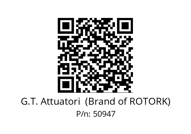   G.T. Attuatori  (Brand of ROTORK) 50947