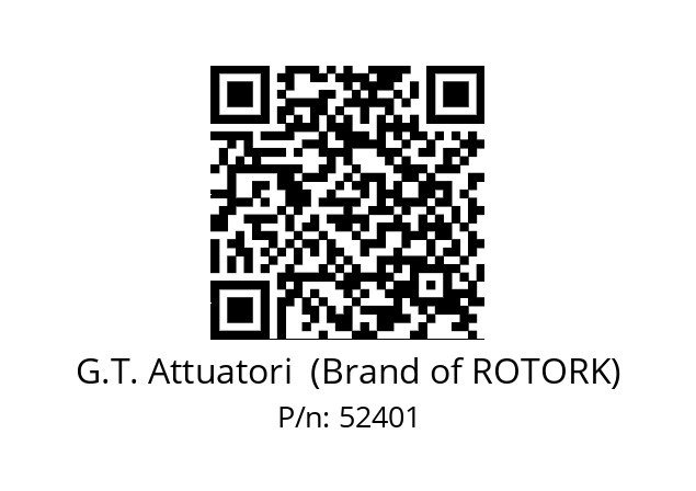   G.T. Attuatori  (Brand of ROTORK) 52401