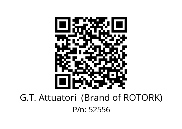   G.T. Attuatori  (Brand of ROTORK) 52556