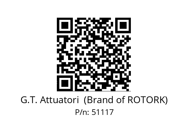   G.T. Attuatori  (Brand of ROTORK) 51117