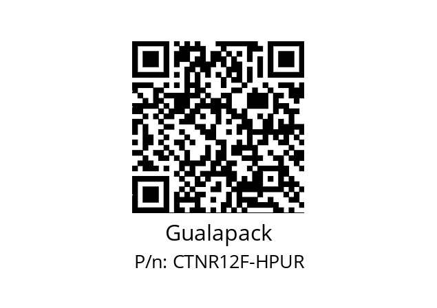   Gualapack CTNR12F-HPUR