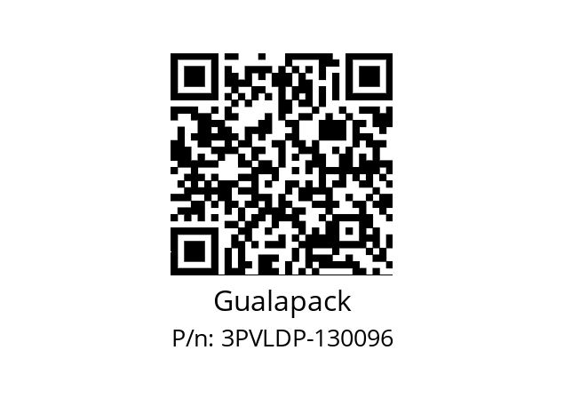   Gualapack 3PVLDP-130096