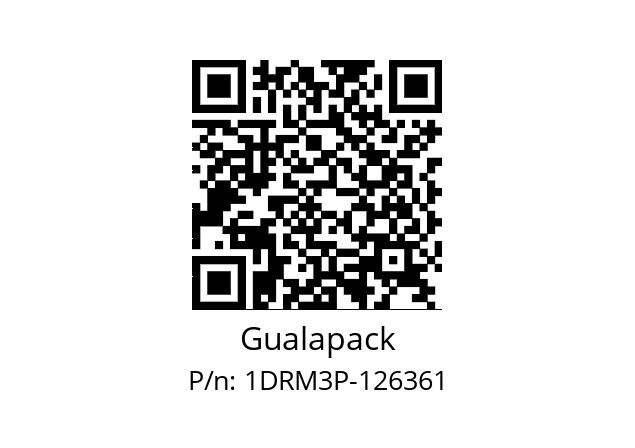   Gualapack 1DRM3P-126361