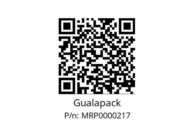   Gualapack MRP0000217